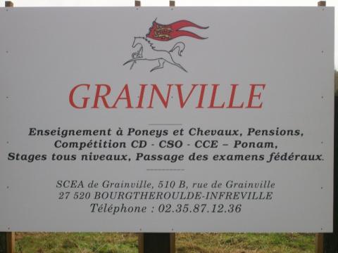 LE CENTRE EQUESTRE DE GRAINVILLE OUVRE SES PORTES LE 17 JUIN 2018 DE 10H A 17H, BAPTEMES PONEYS ET KERMESSE SERONT AU DRV