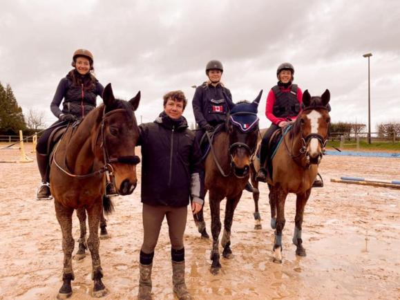 prendre cours d'équitation