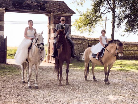 événementiel avec chevaux